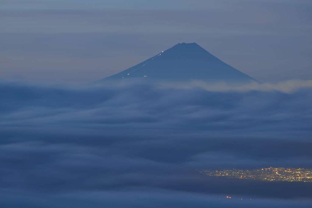 平日の富士山115