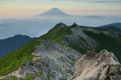 週末の富士山（新作691）