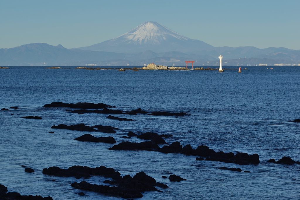 平日の富士山580