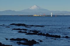 平日の富士山580