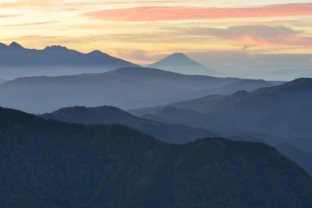 週末の富士山（新作476）