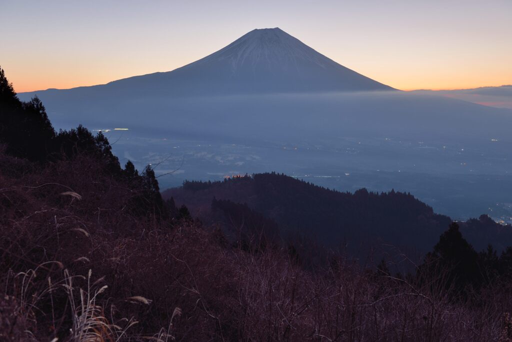 平日の富士山1032