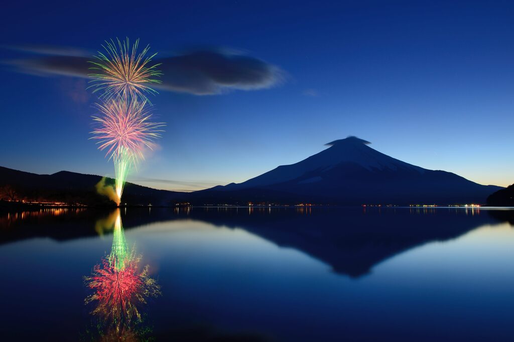 週末の富士山（新作1341）