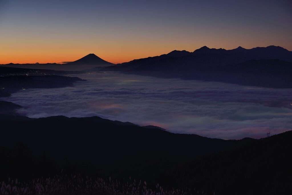 平日の富士山811