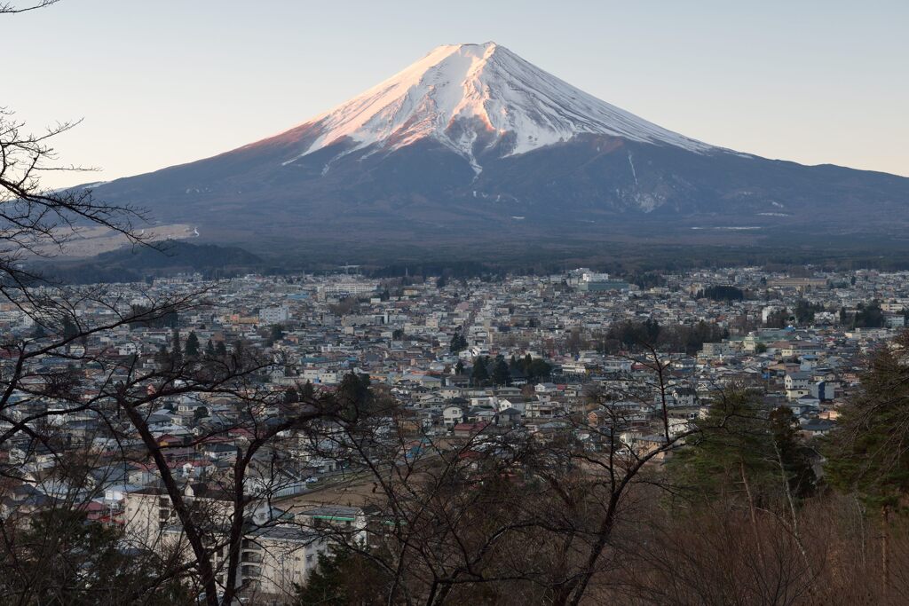 週末の富士山345