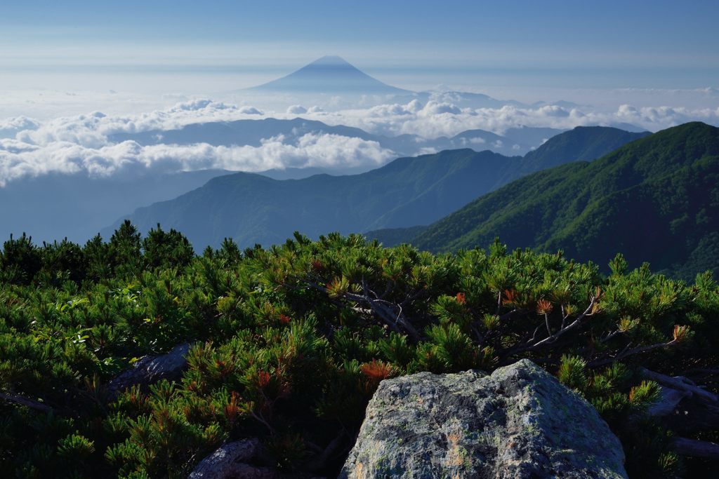 週末の富士山（新作970）