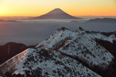 週末の富士山（新作519）