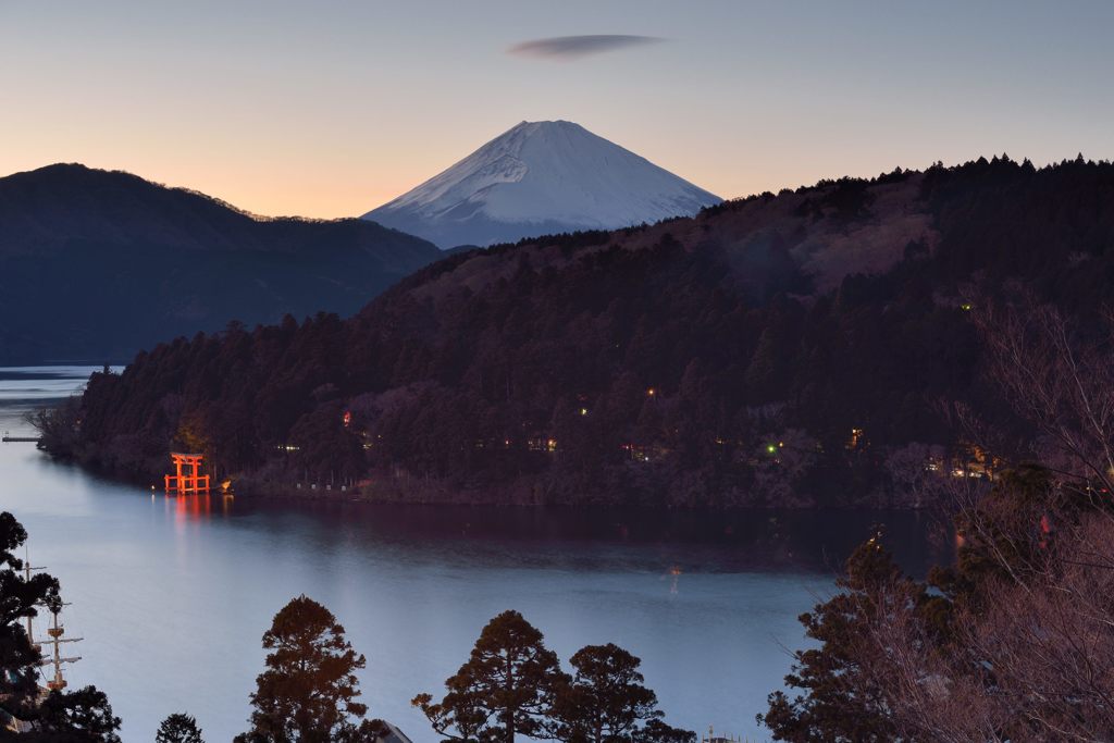 週末の富士山（新作1084）