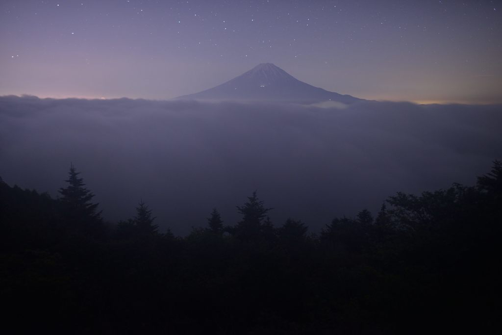 週末の富士山（新作673）