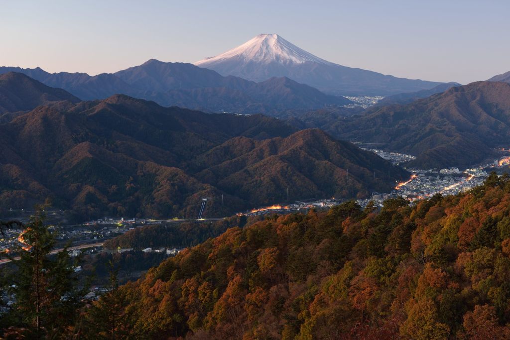 平日の富士山452