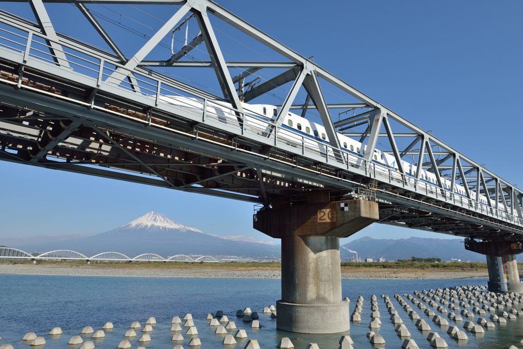 平日の富士山480