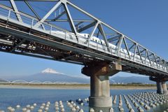 平日の富士山480