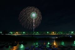 常総きぬ川花火大会9