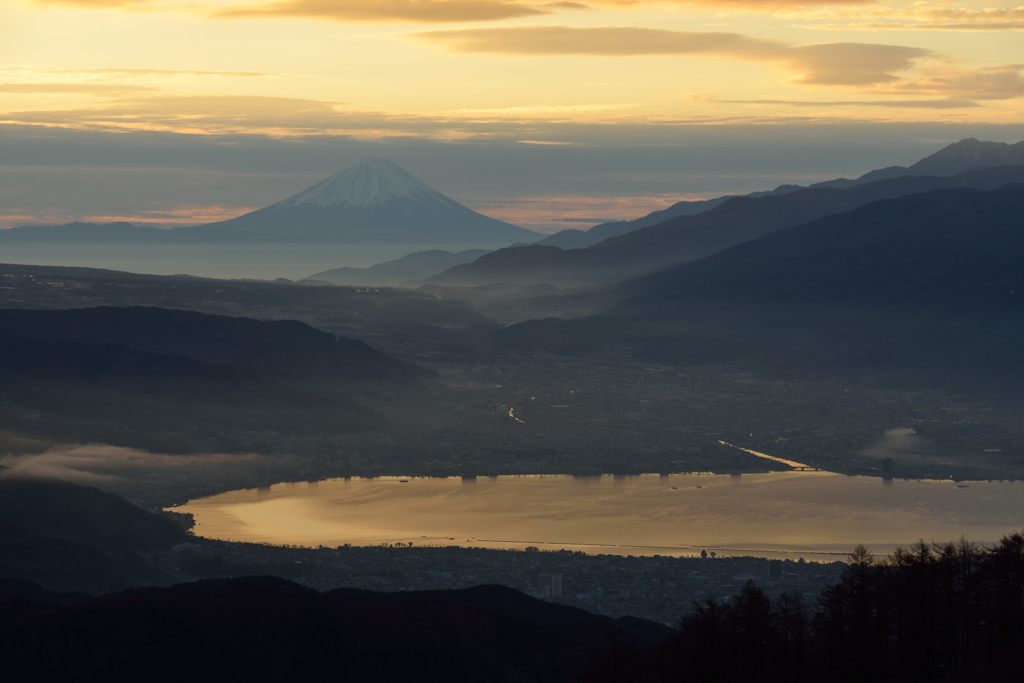 週末の富士山（新作65）