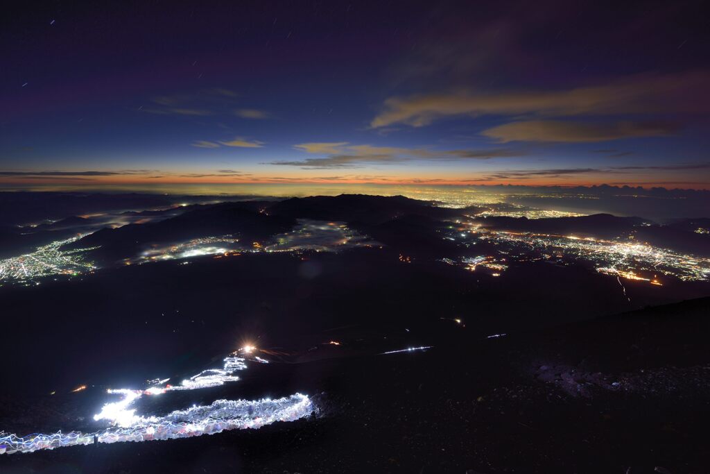 平日の富士山778