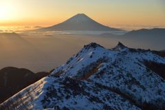 週末の富士山（新作523）