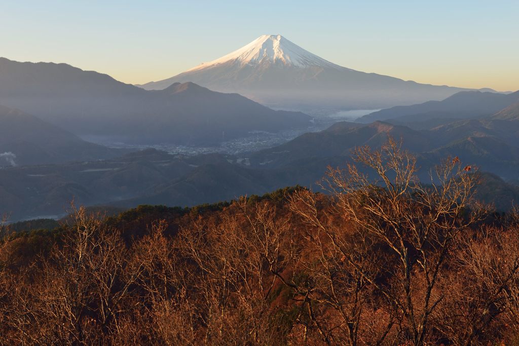 週末の富士山（新作498）
