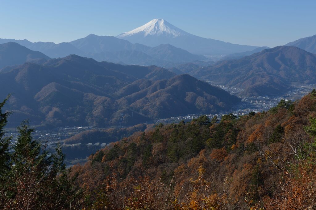 平日の富士山960