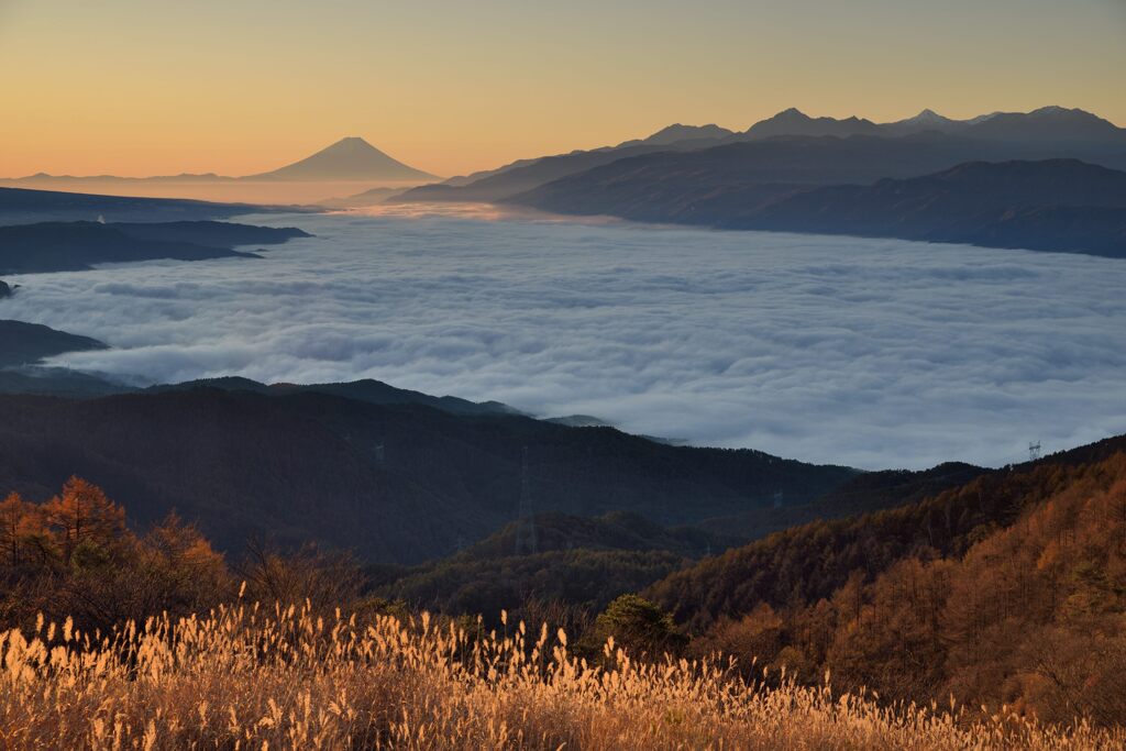 平日の富士山817