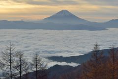 平日の富士山434