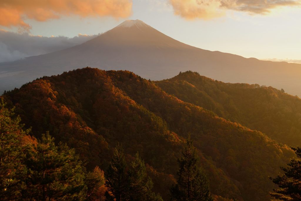 週末の富士山（新作60）