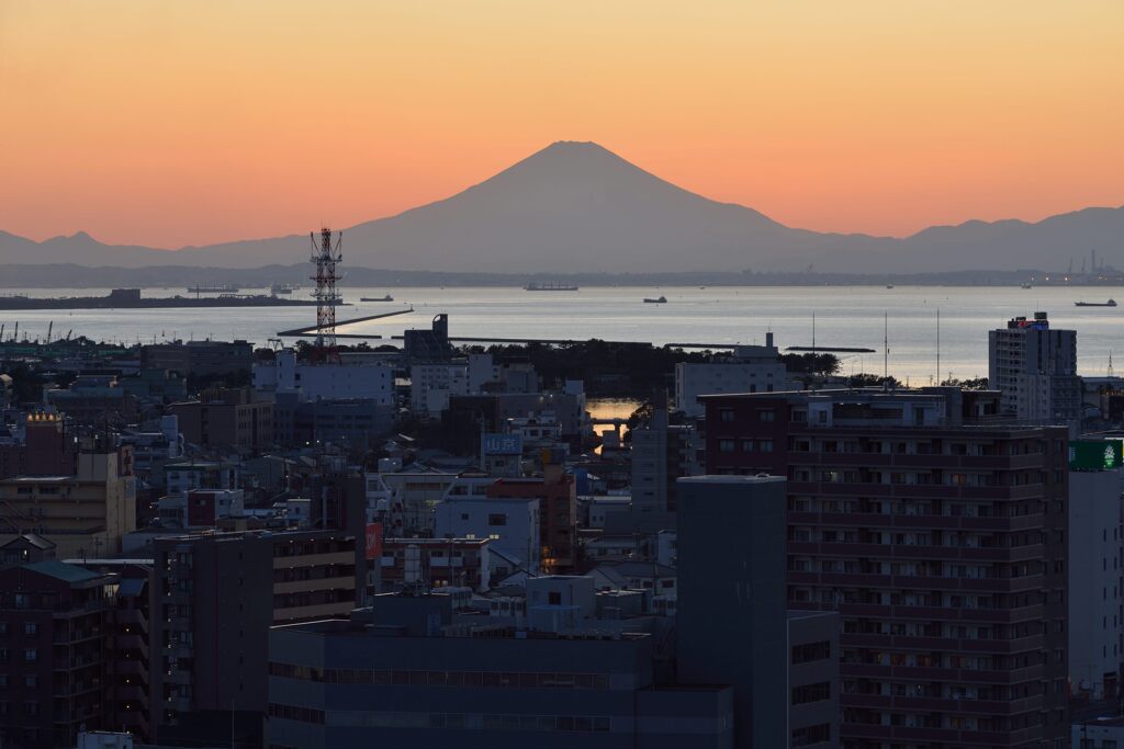 週末の富士山（新作1389）