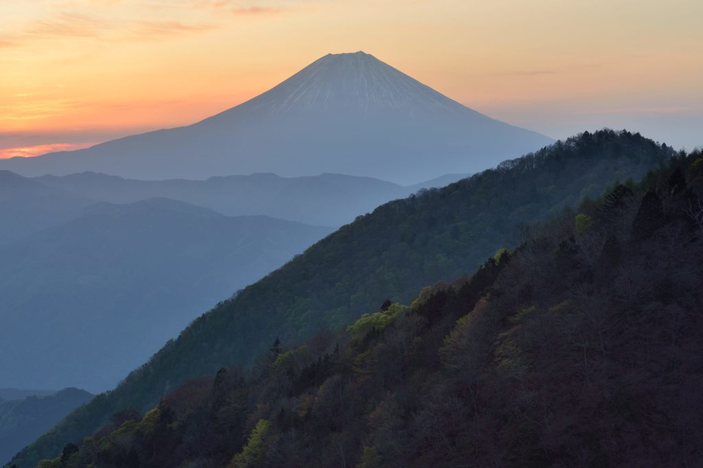 週末の富士山（新作1182）