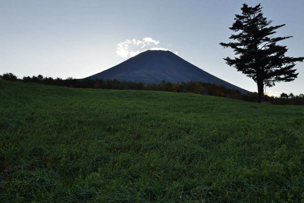 平日の富士山413