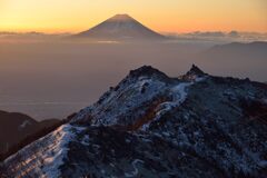 週末の富士山375