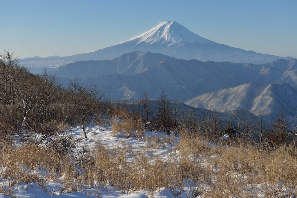 平日の富士山1002