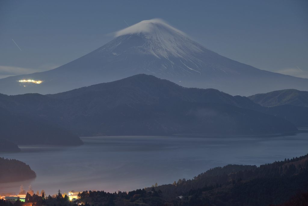 週末の富士山（新作1068）