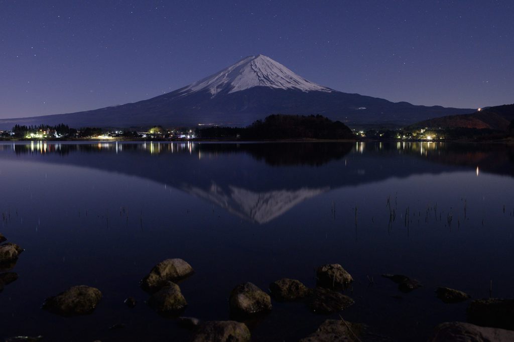 平日の富士山223