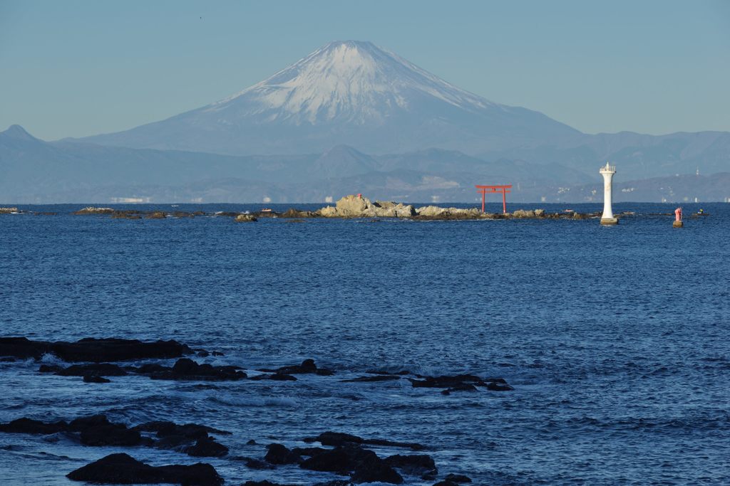 平日の富士山582