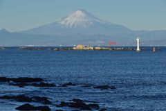 平日の富士山582