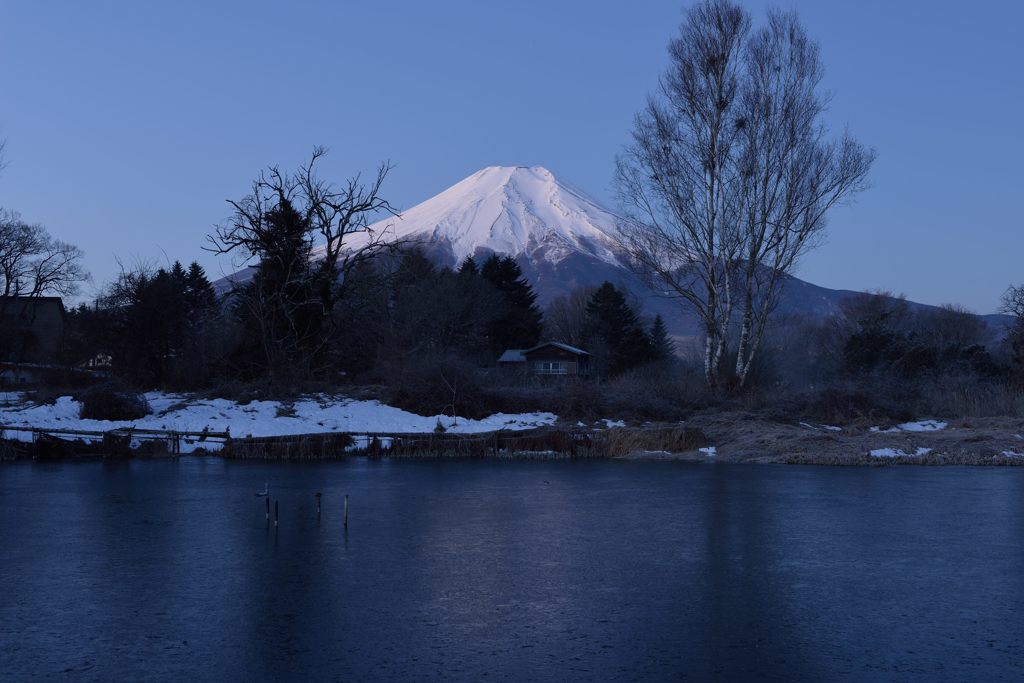 週末の富士山（新作548）
