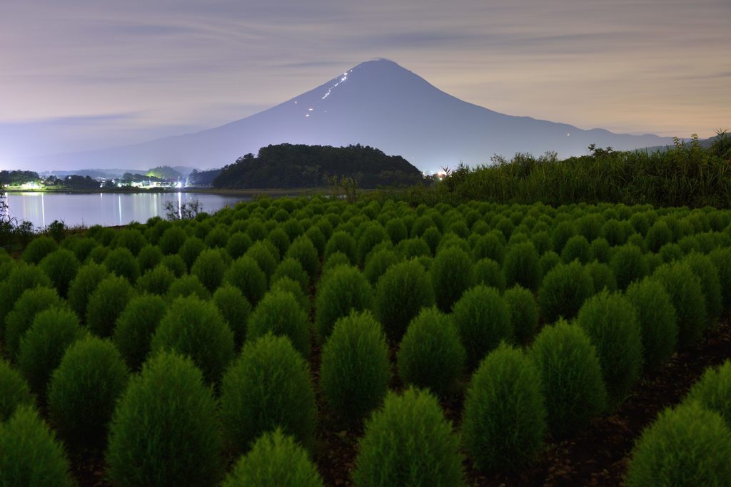 平日の富士山367
