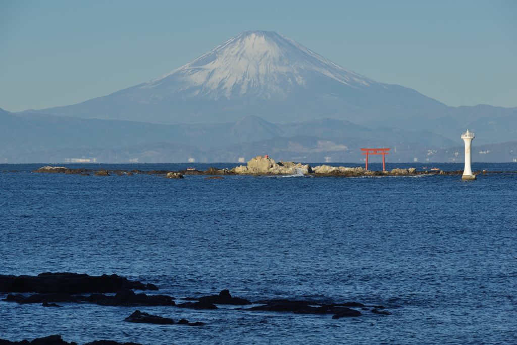 平日の富士山581