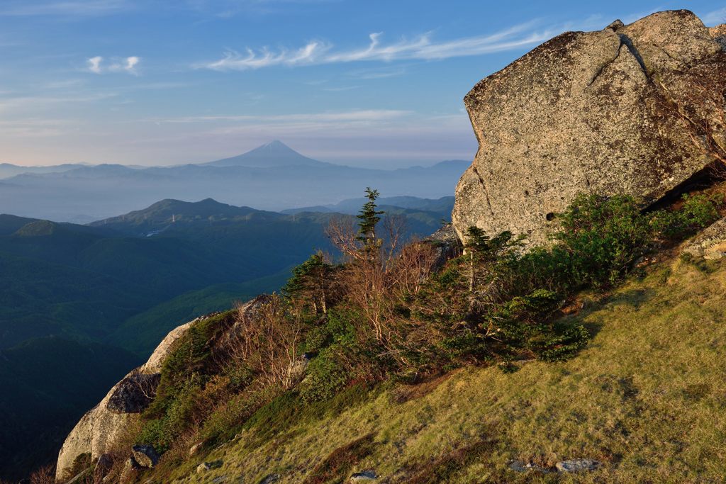 平日の富士山328