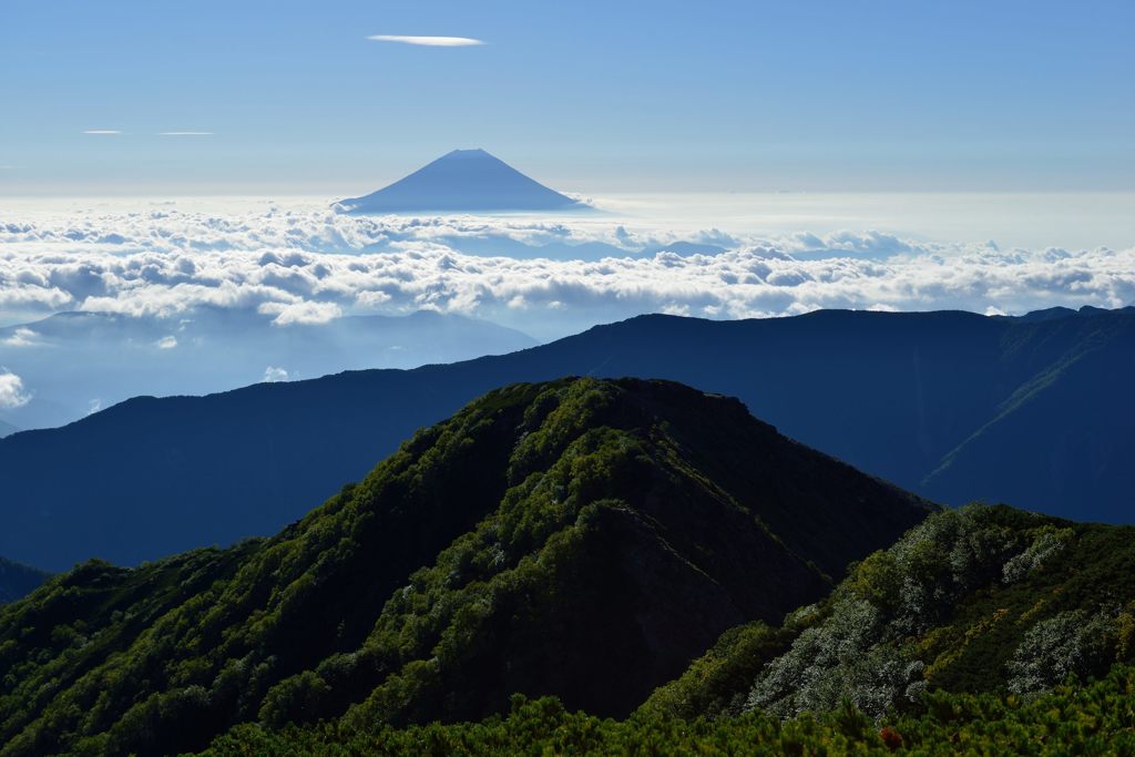 週末の富士山（新作283）