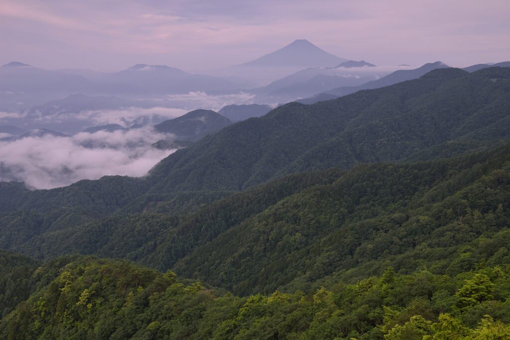 平日の富士山742