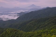 平日の富士山742