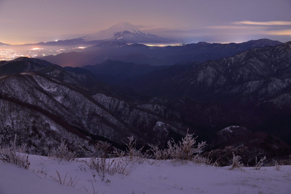 週末の富士山308