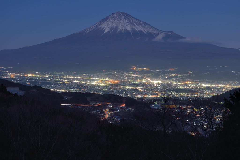 平日の富士山565
