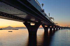 週末の富士山（新作106）