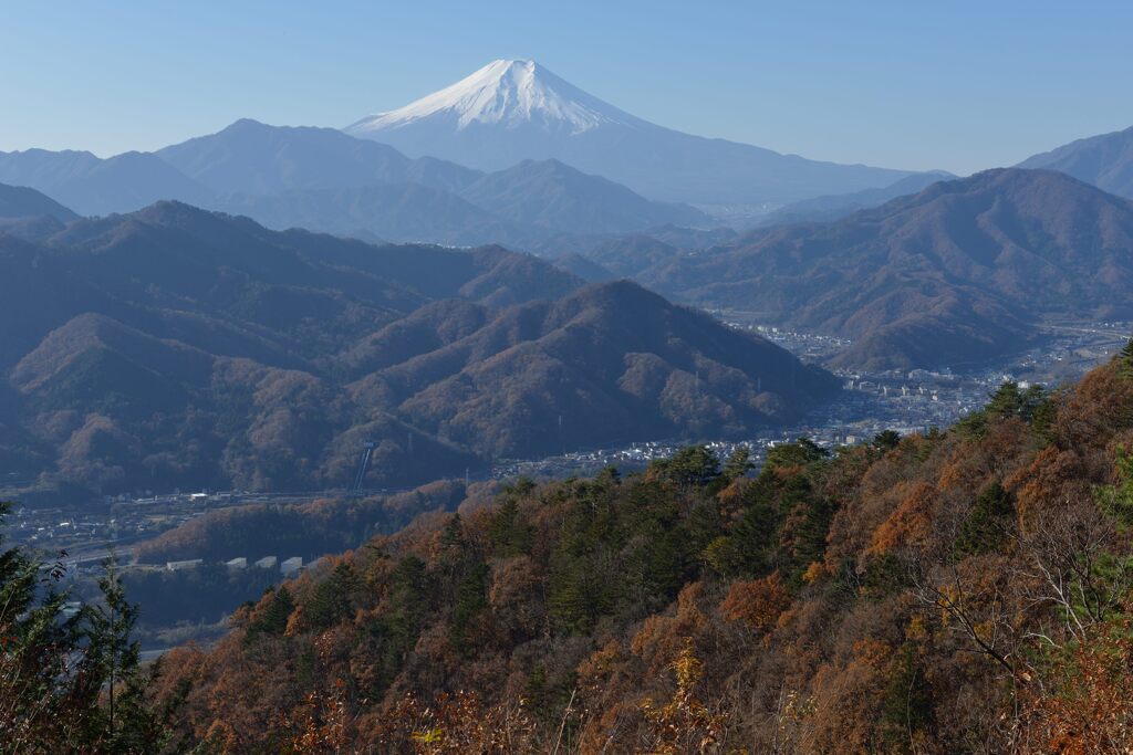 平日の富士山962