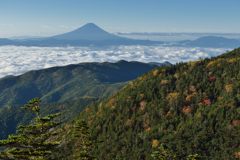 週末の富士山（新作1034）