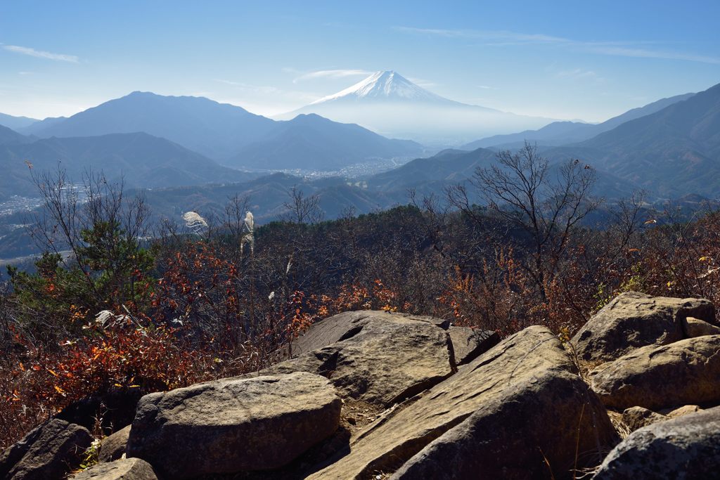 平日の富士山160