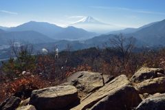 平日の富士山160