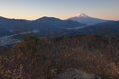平日の富士山952