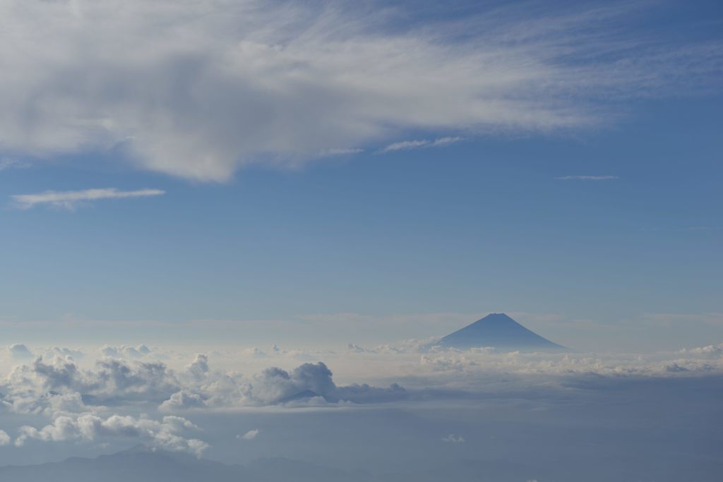 平日の富士山121